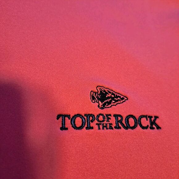 PETER MILLAR Summer Comfort Sz XL Men's Red Polo Top Of The Rock - Picture 4 of 9